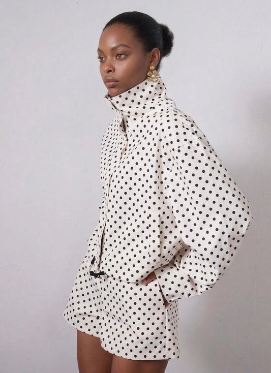 COORDINATO DA DONNA CON STAMPA A POIS™